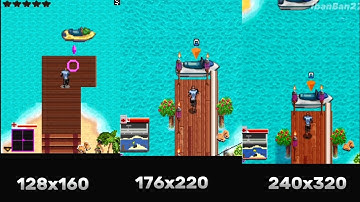 Gangstar Rio City of Saints - Graphics Comparison [128x160 vs 176x220 vs 240x320]