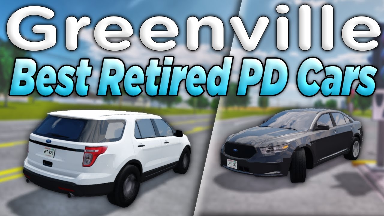 BEST RETIRED POLICE CARS IN GREENVILLE! ROBLOX Greenville Wisconsin