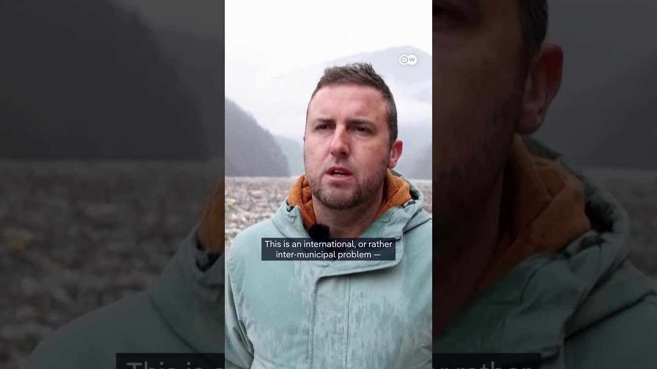 Bosnia's Drina River choked by trash year after year | DW News