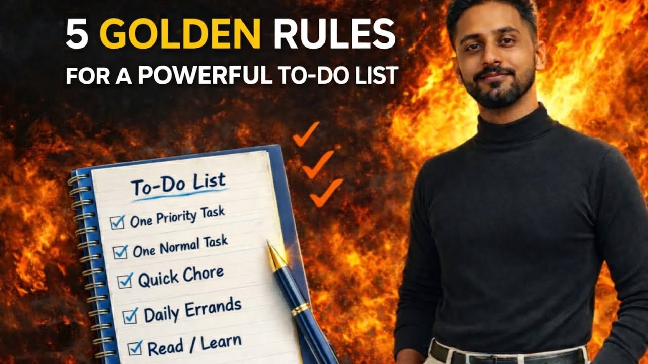 હંમેશા Busy છો? તો આ 5 સુવર્ણ નિયમો જરૂર અપનાવો