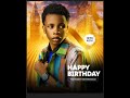 birthday flyer design, short video