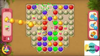Gardenscapes Level 203 Gameplay