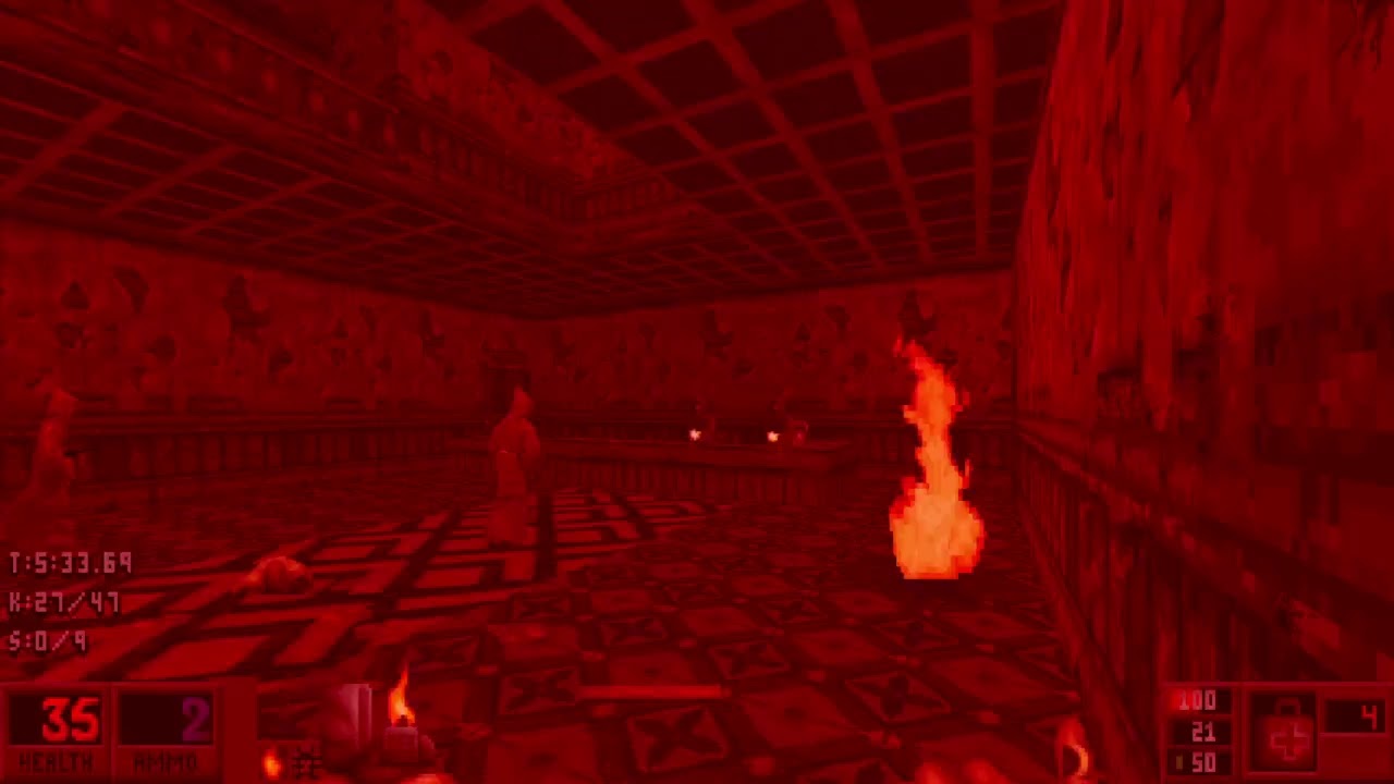 Blood (NBlood) with NVfNP - E3M1: Ghost Town