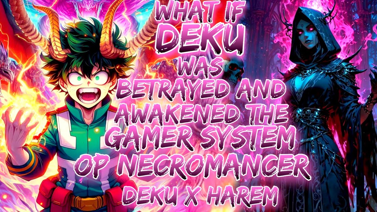 What If Deku Was Betrayed And Awakened The Gamer System | OP Necromancer Deku X Harem