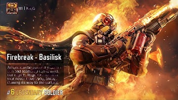 COD MOBILE -MOST AWESOME LEGENDARY CHARACTER FIREBREAK BASILISK-INFERNAL CIRCLE LUCKY DRAW- 111 KinG