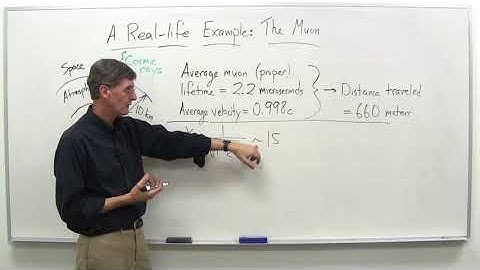 A real life example  the muon   Stanford University   Coursera