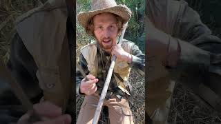 Survival Bow #survival #bushcraft #archery #outdoorskills #primitiveskills #wildernessliving