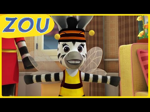 The bee wasn't chasing Zou. It just wanted to go home 🐝 | Zou in Spanish