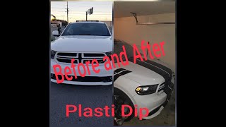 How to Plasti Dip Racing Stripes on your R/T Durango Part 1 of 2