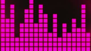 Pink sound bar background motion