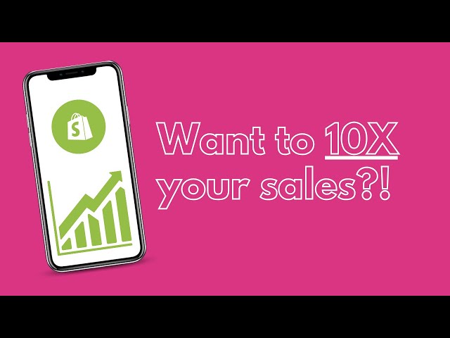 Shopify Growth Strategy 2024 - 10x Your Sales By Nailing 3 Simple Things