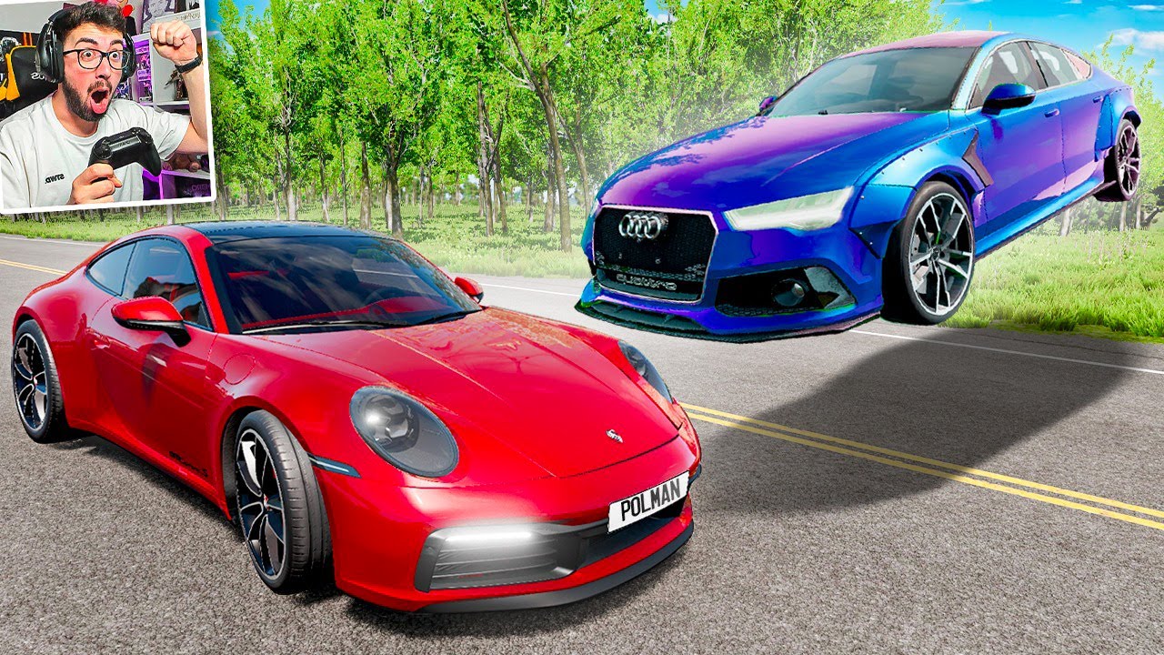 ACCIDENTES EXTREMOS DE COCHES EN LA AUTOPISTA 💥 | BeamNG Drive