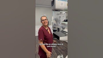 Our mammography technologist helps guide us through the mammography process. #Mammogram #BreastCare