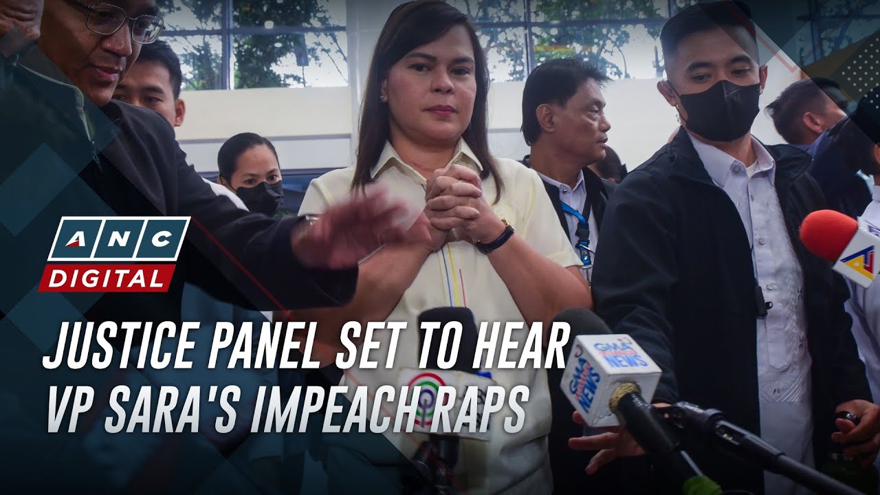House plenary refers 4 impeachment complaints vs VP Sara to justice committee | ANC