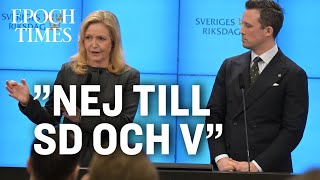 Centerpartiet Vill Byta Ut Tidöregeringen Uteer V Och Sd
