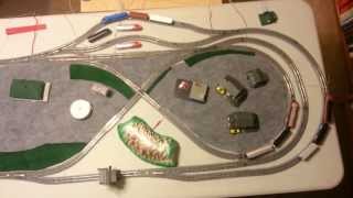 Automatic N Scale Layout with Two Reverse Loops