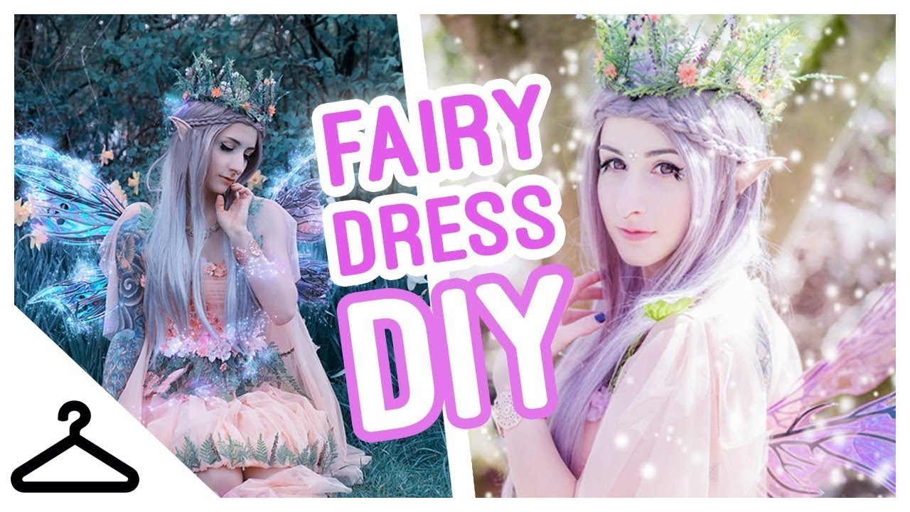 Spring Fairy Dress DIY // Frühlings Elfen Outfit Tutorial