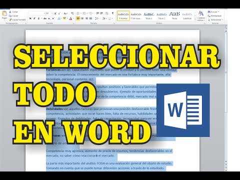 Cómo seleccionar todo en WORD | Curso de Word. hqdefault