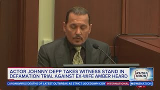 Johnny Depp on stand: Ex-wife Heard's allegations 'heinous' | Rush Hour