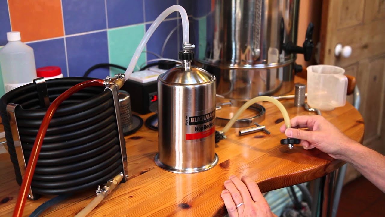 Grainfather Brewing - Using a HopRocket part 1