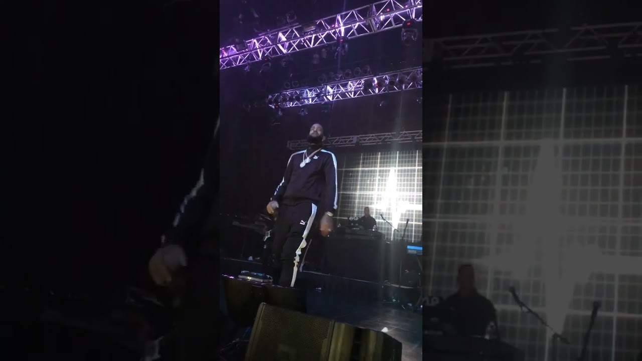 Long live Nipsey Hussle , house of blues live performance ￼