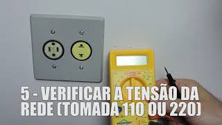 110 ou 220? APRENDA a VERIFICAR a TENSÃO DA TOMADA com o uso de um MULTÍMETRO.