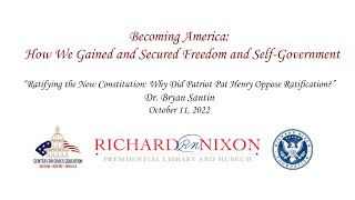 Becoming America | Lecture 5 | Ratifying the New Constitution