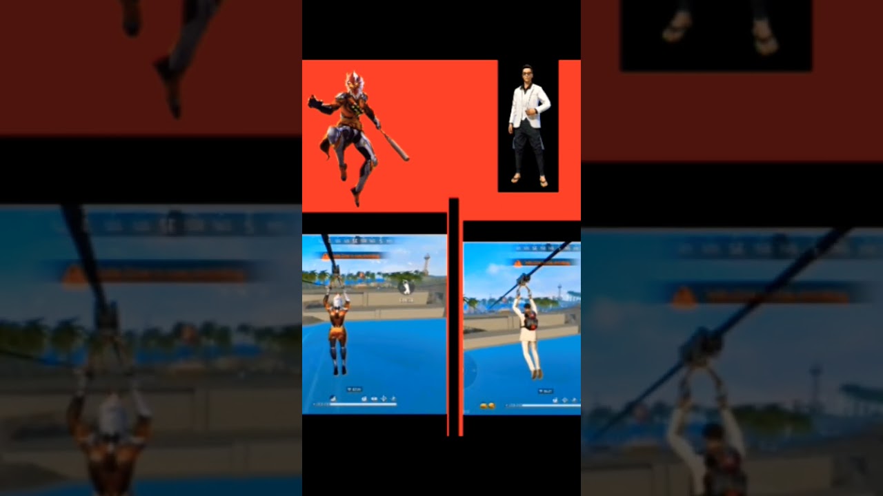 wukong vs Skyler ability Test |who is best character in secret tipe 