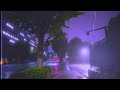 🌧️ Strolling in heavy rain along Tokyo's vibrant streets for sleep, relax (playlist)