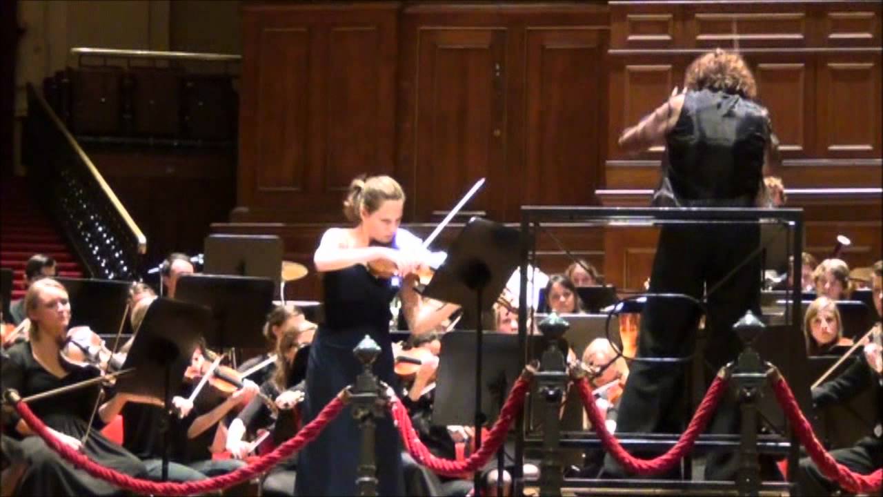 Bartok  Viola Concerto - Dana Zemtsov, viola-Libia Hernandez, conductor