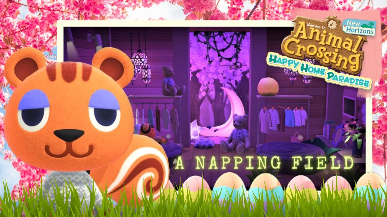 Napping Field // Sally Napping Dreams // ACNH Happy Home Paradise