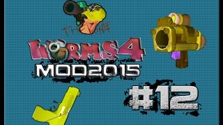 Worms 4 Mod 2015 #12 Rain War and more crates