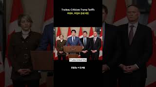 Trudeau Slams Trump&#39;s Tariffs: A Trade War Impacting Both Nations