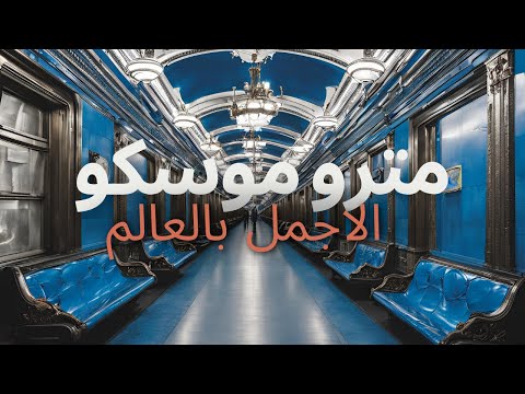 مترو موسكو اجمل مترو انفاق بالعالم