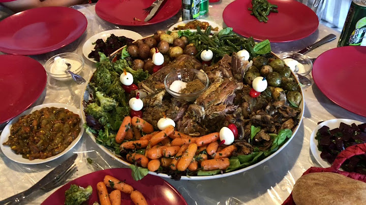 عزومة مغربية في بيتي مع الأحباب في احضان امريكا من الألف الى الياء 😋