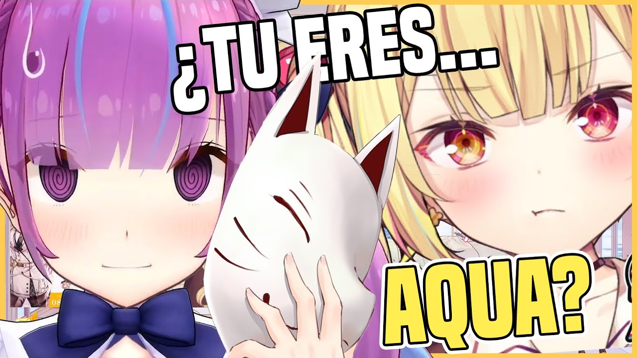 Aqua llama a Hoshikawa en su cumpleaños -Hololive