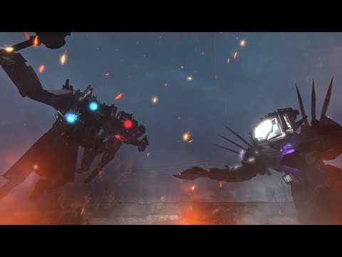 What if Titan duo fought Titan tv man in skibidi toilet part(1/3)