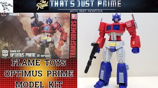 Flame Toys OPTIMUS PRIME Model Kit (G1 version) Review! "That's Just Prime!" Ep. 201!