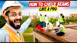 How to Check Beam Reinforcement on Site | Main Bar, Extra Bar, Spacer Explained | Practical Guide