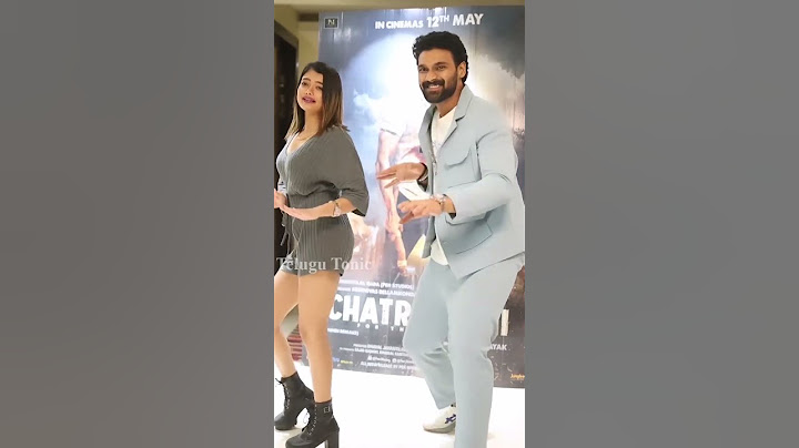 bellamkonda Srinivas #chatrapati