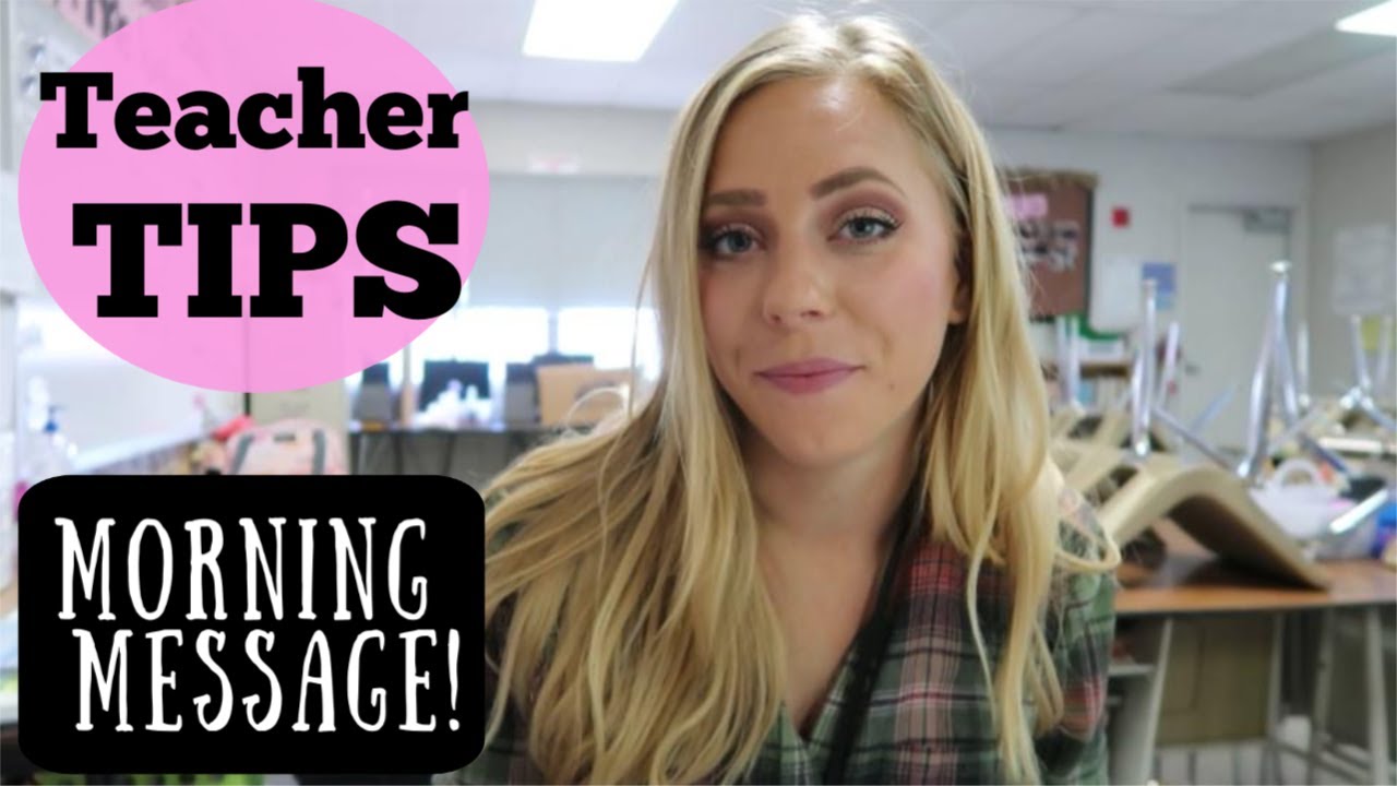 Teacher Tips! Morning Work - YouTube
