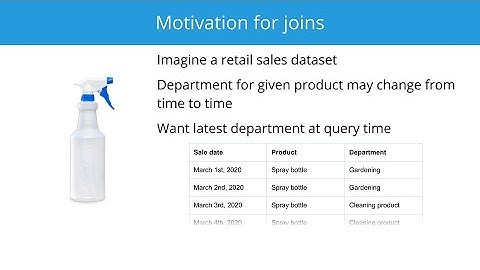 Why we added JOINs in Apache Druid