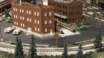 My 4x8 x 2 HO Layout - 12 Trains of Christmas