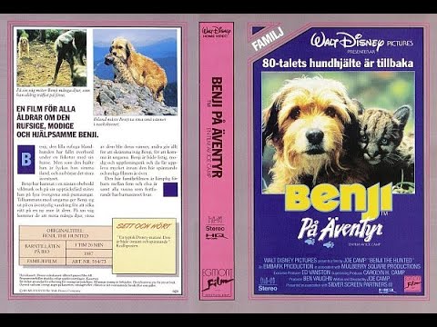 Benji the Hunted Swedish VHS Opening (Disney) 1989