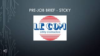 Pre Job Brief training 2.0