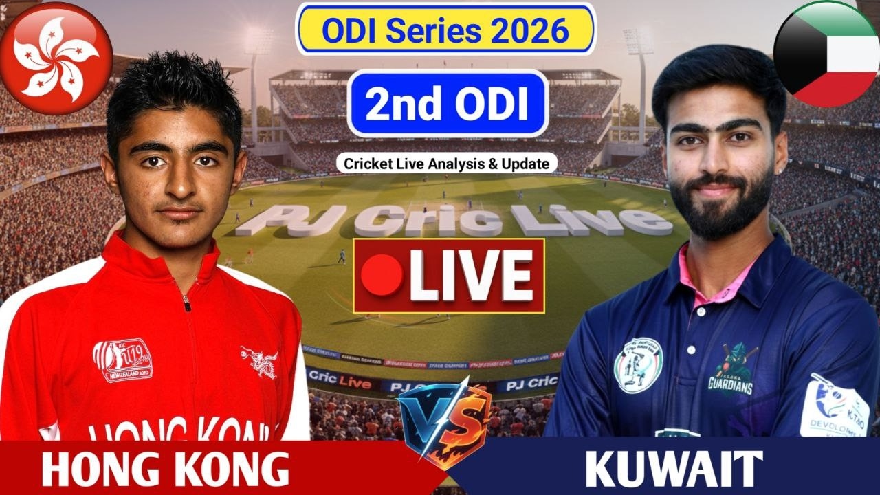 Hong Kong Vs Kuwait 2nd ODI Match | Live Score Analysis & Discussion | HK vs KUW ODI Match