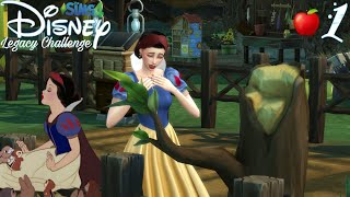 Die ERSTE Disney-Prinzessin!🍎 Es war einmal...😍 | Disney Legacy Challenge ~ Snow #1 | Sims 4 | SIMBO