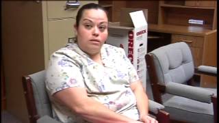 Man Squeezed , While Shopping At Wal-Mart