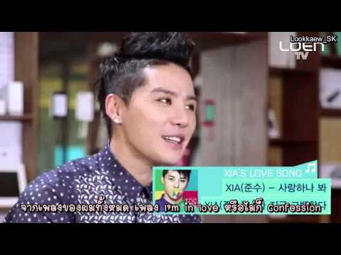 [Thaisub] 130730 คิมจุนซูตอบคำถามแฟนๆ XIA (준수) - ASK IN A BOX