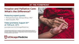 Hospice and Palliative Care: What&#39;s the Difference?